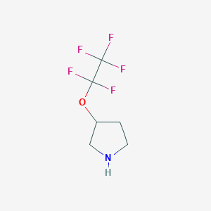 3-Pentafluoroethyloxy-pyrrolidine