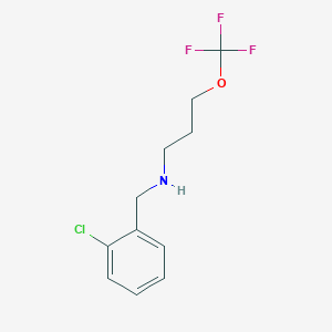 (2-Chloro-benzyl)-(3-trifluoromethoxy-propyl)-amine