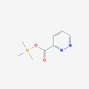 Trimethylsilyl pyridazine-3-carboxylate