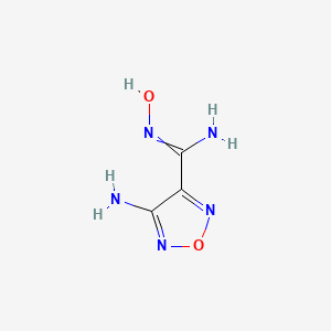 4-Amino-N-hydroxy-1,2,5-oxadiazole-3-carboximidamide