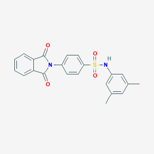 molecular formula C22H18N2O4S B322207 N-(3,5-dimethylphenyl)-4-(1,3-dioxo-1,3-dihydro-2H-isoindol-2-yl)benzenesulfonamide 