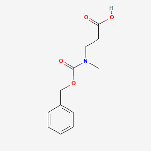 3-(((Benzyloxy)carbonyl)(methyl)amino)propanoic acid