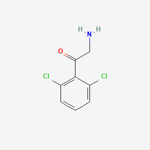 2-Amino-1-(2,6-dichlorophenyl)ethan-1-one