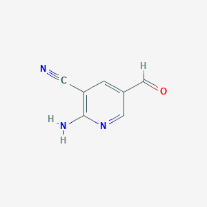 2-Amino-5-formylnicotinonitrile
