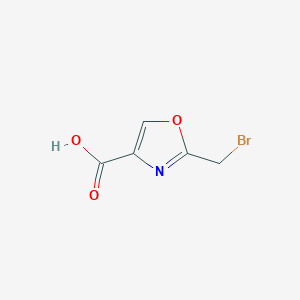 2-(Bromomethyl)-1,3-oxazole-4-carboxylic acid