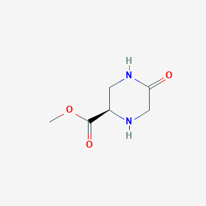 (R)-Methyl 5-oxopiperazine-2-carboxylate