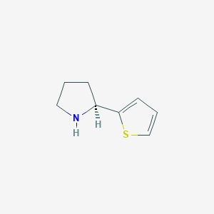 (2S)-2-thiophen-2-ylpyrrolidine