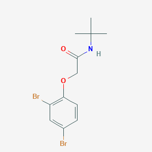 N-tert-butyl-2-(2,4-dibromophenoxy)acetamide