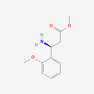 Methyl (3S)-3-amino-3-(2-methoxyphenyl)propanoate