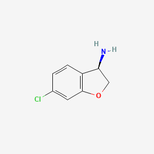 (R)-6-chloro-2,3-dihydrobenzofuran-3-amine