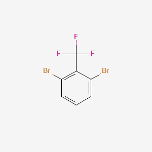 molecular formula C7H3Br2F3 B3222679 2,6-Dibromobenzotrifluoride CAS No. 1214340-55-2