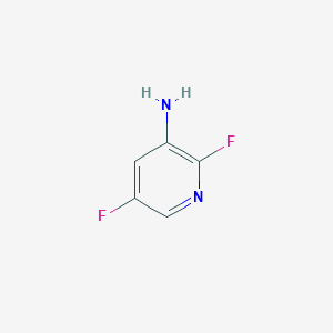 molecular formula C5H4F2N2 B3222692 2,5-Difluoropyridin-3-amine CAS No. 1214349-97-9