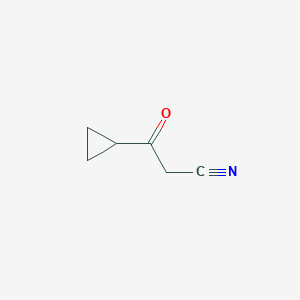 molecular formula C6H7NO B032227 3-环丙基-3-氧代丙腈 CAS No. 118431-88-2