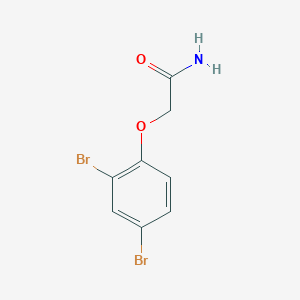 molecular formula C8H7Br2NO2 B322278 2-(2,4-Dibromophenoxy)acetamide 