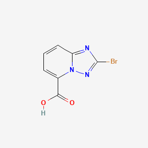 2-Bromo-[1,2,4]triazolo[1,5-a]pyridine-5-carboxylic acid