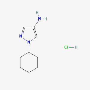 1-Cyclohexyl-1H-pyrazol-4-amine hydrochloride