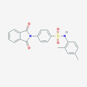 molecular formula C22H18N2O4S B322324 N-(2,4-dimethylphenyl)-4-(1,3-dioxo-1,3-dihydro-2H-isoindol-2-yl)benzenesulfonamide 