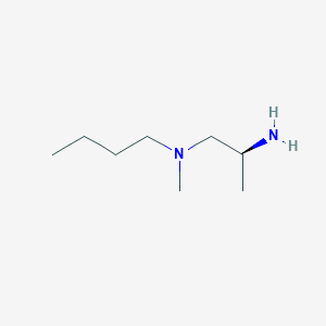 molecular formula C8H20N2 B3223253 [(2S)-2-aminopropyl](butyl)methylamine CAS No. 1217676-97-5