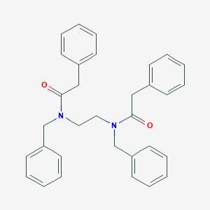 molecular formula C32H32N2O2 B322344 N-benzyl-N-{2-[benzyl(phenylacetyl)amino]ethyl}-2-phenylacetamide 