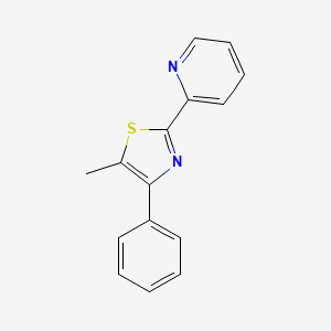 5-Methyl-4-phenyl-2-(2-pyridyl)thiazole