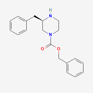 (R)-3-Benzyl-piperazine-1-carboxylic acid benzyl ester
