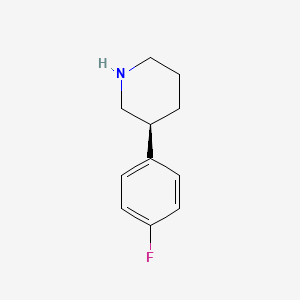 (S)-3-(4-Fluorophenyl)piperidine