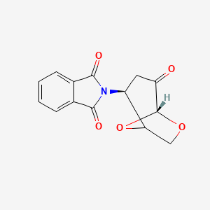 2-[(2S,5R)-4-oxo-6,8-dioxabicyclo[3.2.1]oct-2-yl]-1H-isoindole-1,3(2H)-dione