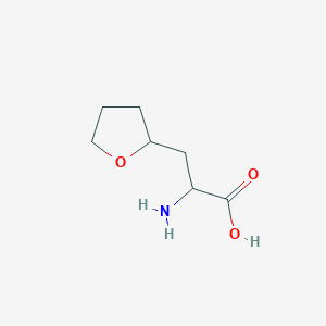 2-Amino-3-(oxolan-2-yl)propanoic acid