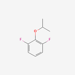 molecular formula C9H10F2O B3223510 1,3-二氟-2-(1-甲基乙氧基)苯 CAS No. 1219020-68-4