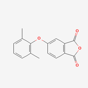 molecular formula C16H12O4 B3223875 5-(2,6-Dimethylphenoxy)isobenzofuran-1,3-dione CAS No. 122590-10-7
