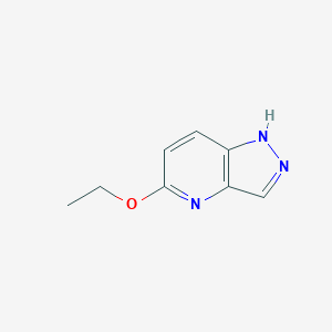 molecular formula C8H9N3O B3224034 5-Ethoxy-1H-pyrazolo[4,3-b]pyridine CAS No. 1226903-85-0