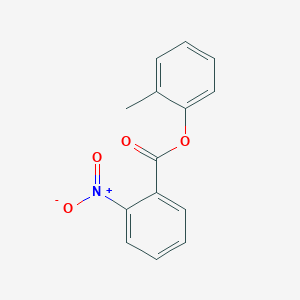 molecular formula C14H11NO4 B322433 2-Methylphenyl 2-nitrobenzoate 