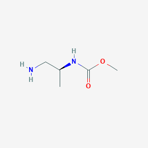 (S)-methyl 1-aminopropan-2-ylcarbamate