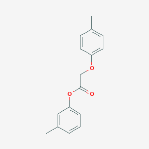 molecular formula C16H16O3 B322438 3-Methylphenyl (4-methylphenoxy)acetate 
