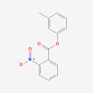 molecular formula C14H11NO4 B322439 3-Methylphenyl 2-nitrobenzoate 