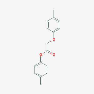 molecular formula C16H16O3 B322440 4-Methylphenyl (4-methylphenoxy)acetate 