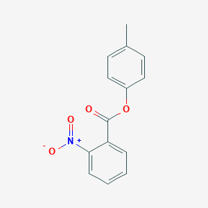 molecular formula C14H11NO4 B322442 4-Methylphenyl 2-nitrobenzoate 
