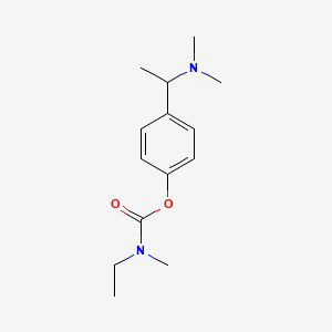 Carbamic acid, ethylmethyl-, 4-[1-(dimethylamino)ethyl]phenyl ester