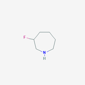 molecular formula C6H12FN B3224812 3-氟代氮杂环己烷 CAS No. 1240528-02-2