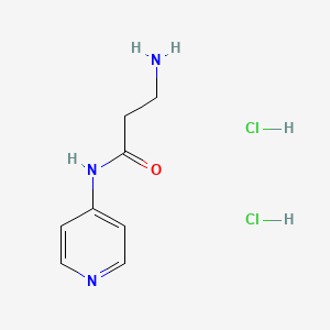 3-amino-N-(pyridin-4-yl)propanamide dihydrochloride