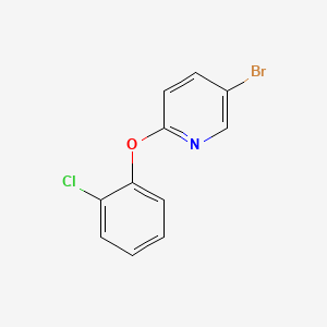 5-Bromo-2-(2-chlorophenoxy)pyridine