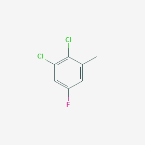 1,2-Dichloro-5-fluoro-3-methylbenzene