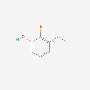 molecular formula C8H9BrO B3224973 2-Bromo-3-ethylphenol CAS No. 1243281-45-9
