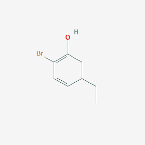 molecular formula C8H9BrO B3224986 2-Bromo-5-ethylphenol CAS No. 1243377-32-3