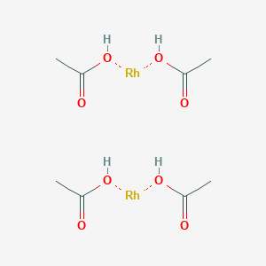 molecular formula C₈H₁₂O₈R₂ B032251 四乙酸二铑 CAS No. 15956-28-2