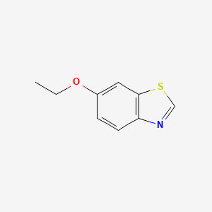 molecular formula C9H9NOS B3225301 6-Ethoxybenzo[d]thiazole CAS No. 1247348-77-1