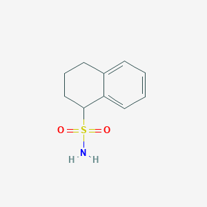 molecular formula C10H13NO2S B3225344 1,2,3,4-Tetrahydronaphthalene-1-sulfonamide CAS No. 1247756-17-7