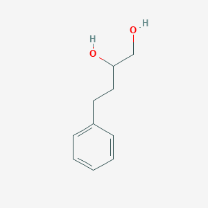 molecular formula C10H14O2 B3225414 4-Phenyl-1,2-butanediol CAS No. 124888-60-4
