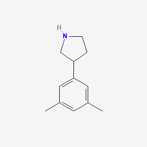 3-(3,5-Dimethylphenyl)pyrrolidine