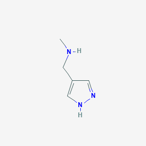 N-methyl-1-(1H-pyrazol-4-yl)methanamine